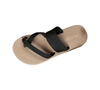 Genérico Pantuflas Mujer Verano,Prácticas para el día a Tiras suaves y resistentes Ajuste cómodo estable Sandalias de dedo modernas acolchadas internamente uso casual exterior