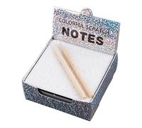 Genérico Papel para rascar con lápiz Capacitivo - Artesanía de Arte para rascar con Colores, Hojas de Notas de 20,3 x 25,4 cm con Herramientas, Juego de Papel no tóxico, diseño Divertido de