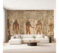 Genérico Papel Pintado Antiguo Egipto, Papel Pintado Pared Jeroglíficos de Decorativos del Hogar, para Salon Dormitorio Decoracion Pared, 500x350cm D&O144