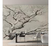 Genérico Papel Pintado Árbol Muerto, Papel Pintado Pared Abstracto Árbol de Decorativos del Hogar, para Salon Dormitorio Decoracion Pared, 450x315cm D&O101