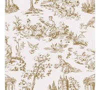 Genérico Papel Pintado Autoadhesivo Adhesivo Vintage Country Rural Papel Pintado Tejido No Tejido para Decoración de Paredes en Baño, Sala de Estar, Dormitorio y Muebles de Cocina 44x500 cm A-67