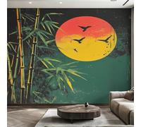 Genérico Papel Pintado Bosque de Bambú, Papel Pintado Pared Japones Pintura con Tinta de Decorativos del Hogar, para Salon Dormitorio Decoracion Pared, 200x140cm D&O156