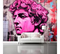 Genérico Papel Pintado Color,Estilo Grafiti Abstracto Arte Callejero Papel Adhesivo para Muebles Murales Decorativos Pared Salon Decoracion Habitacion 250 x 175 cm（WxH