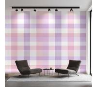 Genérico Papel Pintado Cuadros, Papel Pintado Pared a Cuadros de Decorativos del Hogar, para Salon Dormitorio Decoracion Pared, 352x250cm D&O113