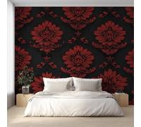 Genérico Papel Pintado Damasco, Papel Pintado Pared Floral Vintage Victoriano de Decorativos del Hogar, para Salon Dormitorio Decoracion Pared, 500x350cm D&O121