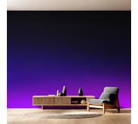 Genérico Papel Pintado Degradado Negro Morado, Papel Pintado pared Dormitorio Ombré Simple, Decoracion pared Salon, Fotomurales Tejido no Tejido, 150 x 105 cm K-MZ&5