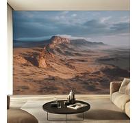 Genérico Papel Pintado Deserto Montuoso, Papel Pintado pared Dormitorio Paesaggio Naturale, Decoracion pared Salon, Fotomurales Tejido no Tejido, 350 x 256 cm K-MZ&19