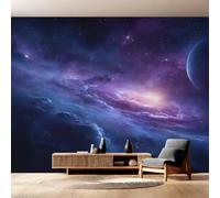 Genérico Papel Pintado Espacio Galáctico, Papel Pintado Pared Universo Cosmos de Decorativos del Hogar, para Salon Dormitorio Decoracion Pared, 100x70cm D&O168