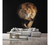 Genérico Papel Pintado León, Papel Pintado Pared Animal Salvaje Africano de Decorativos del Hogar, para Salon Dormitorio Decoracion Pared, 250x175cm D&O40