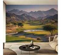 Genérico Papel Pintado Paesaggio Naturale, Papel Pintado pared Dormitorio Oasi Montagna, Decoracion pared Salon, Fotomurales Tejido no Tejido, 150 x 105 cm K-MZ&19