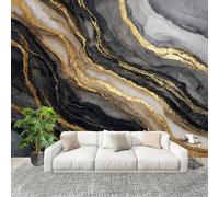 Genérico Papel Pintado Panorámico 350x256 cm Textura De Lujo Moderna Personalizable Fotomurales No Tejido Póster Pared Decoración Blanco GrisáCeo 3D Duradero y Resistente a las manchas Fotomurales