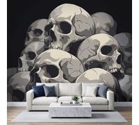 Genérico - Papel pintado panorámico para pared, diseño gótico, oscuro, 3D, efecto no tejido, gran tapiz, papel pintado de pared, 250 x 175 cm, para salón, dormitorio infantil, restaurante