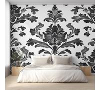 Genérico Papel Pintado Pared Barroco Papel Pintado Pared Dormitorio Damasco Victoriano, Salon Tejido No Tejido Decoración del Hogar 450x315 W&49