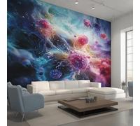 Genérico Papel Pintado Pared Biología Celular Papel Pintado Pared Dormitorio Microorganismo Abstracto Moderno, Salon Tejido No Tejido Decoración del Hogar 450x315 W&92