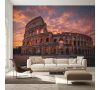 Genérico Papel Pintado Pared Coliseo Romano Papel Pintado Pared Dormitorio Coliseo, Salon Tejido No Tejido Decoración del Hogar 450x315 W&65