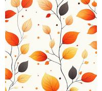 Genérico Papel Pintado Pared Dormitorio Patrón Amarillo Hojas Ramas 3D Resistente a Arañazos Fácil de Limpiar Adecuado Para Techo/Casa/Apartamento/Tienda Papel de Pared Autoadhesivo 40 cm x 300 cm