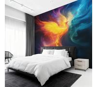 Genérico Papel Pintado Pared Fénice Papel Pintado Pared Dormitorio Animal Fantástico, Salon Tejido No Tejido Decoración del Hogar 250x175 W&81