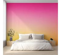 Genérico Papel Pintado Pared Ombre Rosa Amarillo Papel Pintado Pared Dormitorio Simple Degradado, Salon Tejido No Tejido Decoración del Hogar 150x105 W&56