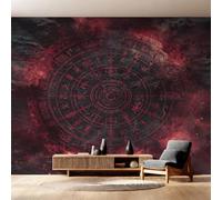 Genérico Papel Pintado Pared Vikingo Papel Pintado Pared Dormitorio Escudo Mitología Nórdica, Salon Tejido No Tejido Decoración del Hogar 450x315 W&99