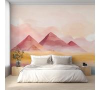 Genérico Papel Pintado Pirámide, Papel Pintado Pared Antiguo Egipto desierto de Decorativos del Hogar, para Salon Dormitorio Decoracion Pared, 500x350cm D&O141