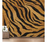 Genérico Papel Pintado Rayas de Tigre, Papel Pintado Pared Estampado Animal de Decorativos del Hogar, para Salon Dormitorio Decoracion Pared, 352x250cm D&O124