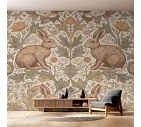Genérico Papel Pintado William Morris, Papel Pintado Pared Art Nouveau de Decorativos del Hogar, para Salon Dormitorio Decoracion Pared, 300x210cm D&O147