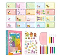 Genérico Papel Rasca - Juguetes Divertidos De Arcoíris, Actividades para,Kit De Arte Y Manualidades con Rascador para Niños | para Hogares Juveniles Escuela Preescolar Sala Juegos Guardería