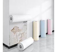 Genérico Papel Tapiz Autoadhesivo, Papel Pintado Pared Antihumedad, Rollo De Aislante Termico Impermeable Aislamiento Termico Autoadhesivo Decorativo De 5mm,Cubre Irregularidades,Blanca,50x3000cm