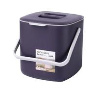 Genérico Papelera de escritorio,con Tapa y para Encimera - Papelera pequeña para mesa | para Oficina Hogar Cocina Dormitorio Aseo Habitación Bebé Tocador Mesilla