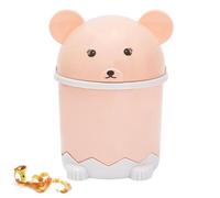 Genérico Papelera de escritorio | Cute Cartoon Top Mini botes de basura - de basura para oficinas, sala de estar, dormitorio, estudio, hogar, cafetería, mesa de bar