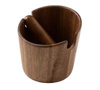 Generico Papelera de molienda con Bra de Desmontable, Papelera de descga de Espresso, Caja de café pa, Caja de de café pa