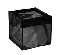 Genérico Papelera exterior - Cubo de basura 125 L con tapa - Contenedor de reciclaje plegable para residuos de jardín, salón, garaje, cuarto de baño, terraza