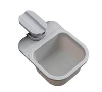 Generico Papelera para basura, soporte giratorio con clip para estantes y mesas, porta residuos de escritorio, para casa, cocina, dormitorio, baño, restaurante