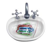 Genérico Paper Clip Dispenser Holder - Paperclips Push Pins Dispenser Stationery Decor | Efficient Cute Offices Supplies, Multi-Purpose Paperclip Desktop | Flipcharts
