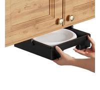 Genérico - Paper Plate Storage Dispenser for Wall or Counter | Smooth Design with Convenient Opening, Perfect for Kitchens, Break Rooms, Restaurants, Events 10.04x10.04 in