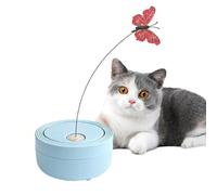 Genérico Papillon Électrique - Jouet Automatique | Jouet Automatique Pour Chat Recharge USB Design Papillon Électrique Baguette Interactive Pour Jeu Exercice Anti-Ennui Intérieur
