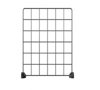 Genérico Paquete de 5 separadores de estantes for Armario, Organizador de Armario de Madera y Almacenamiento, Organizador de Ropa Ajustable for armarios y estanterías.(Black,30x30cm/11.7x11.7in)