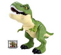 Genérico Paquete de Figuras de Dino Adventure: Juguetes de Dinosaurio de acción con a presión con Organizador de Jaula de Transporte | Diseño de Movimiento Articular Flexible, Juguete Educativo