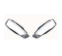 Genérico Par Cubiertas Faro Delantero Coche Para A4 A4L B9 2013 2014 2015 2016 Cubierta Cristal Lente Lámpara Pantalla Cubierta Faro Lentes(Pair)