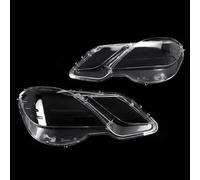 Genérico Par De Accesorios para La Cubierta De La Carcasa del Faro para Benz Clase E W212 2009-2012 E300 E350 E500 E63 Cubierta De La Lente del Faro del Automóvil Pantalla de lámpara(Pair)