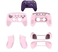 Genérico para 8bitdo Ultimate 2 Funda Protectora de Silicona Suave, Anticaídas y Antipolvo, Mando Inalámbrico Ultimate 2 de Color Liso y Protector Minimalista. (Rosa)