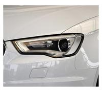 Genérico Para A3 2013-2016 Faro Transparente Lente Carcasa Pantalla Luz Vidrio Coche Protección Cubierta Shell Faros Delanteros Lentes(Izquierda)