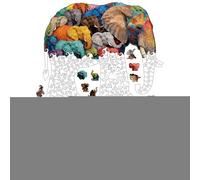 Genérico para Adultos,Juego Divertido y - de Madera de Elefante para Adultos,para el Hogar, la Oficina, la Escuela, Fiestas, Cumpleaños, Navidad y el Tiempo Libre