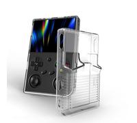Genérico para ANBERNIC RG35XXPRO Funda Protectora de TPU Antiarañazos, Antiimpacto, a Prueba de Golpes, Anticaídas, Protector de Carcasa Blanda para Consola de Juegos RG35XXPRO. (Transparente)