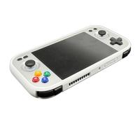 Genérico para ANBERNIC RG477M Funda Protectora Portátil de TPU Antiarañazos y Anticaídas, Carcasa Flexible Antideslizante para Consola de Juegos RG477M (Transparente Blanco)