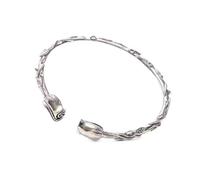 Genérico para apilar San Valentín Varias joyas gama para mujeres, suave y fresco, industria pesada, diseño, junco pulsera de elección de mensajes de joyería, talla única, Zinc alloy, No es una piedra