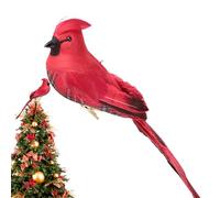 Generico para árbol de Navidad con representación de pájaros, colgante festivo - Decoración navideña para interiores con diseño de clip - Para de invierno, casa, jardín, guirnalda