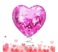 Genérico para árbol de San Valentín en Forma de corazón: decoración de 17 x 19 x 23 cm, aporta Festivo a tu día de San Valentín; Ideal para exhibiciones de Celebraciones en Granjas, entradas de