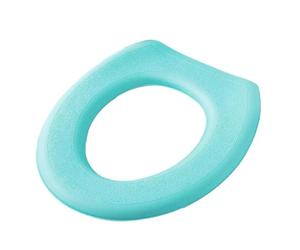 Generico para asiento de inodoro, almohadilla gruesa y cálida, cómoda para el baño con gancho y anilla | Protección de la tapa de textura suave para uso doméstico en Ho