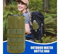 Genérico para Botella de Agua | con Cordón de Cierre y Portabotellas,Porta Botella de Agua,para Familia Estudiantes Adultos Camping Senderismo Ciclismo Deportes Exterior Caminar Viaje